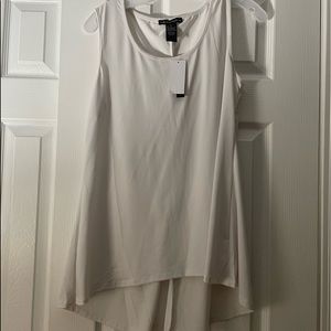 White tunic top